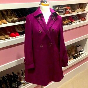 Woool Cashmere Blend 3/4 length Coat